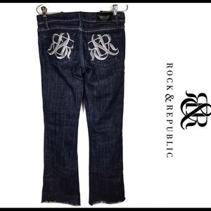 ROCK & REPUBLIC Kasandra Jeans Sz 27 $189!